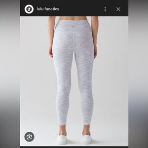 lululemon athletica wunder under space dye Leggings